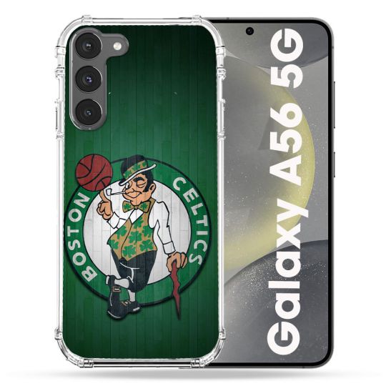 Coque Renforcée Pour Samsung Galaxy A56 5G Basket Boston Celtics
