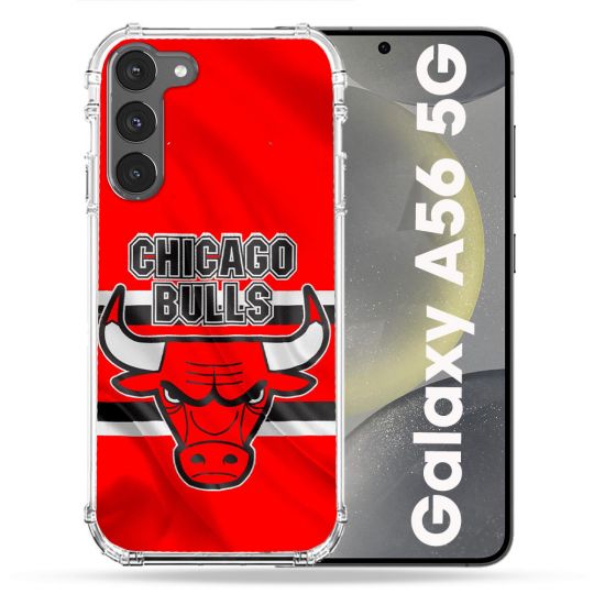 Coque Renforcée Pour Samsung Galaxy A56 5G Basket Chicago Bulls