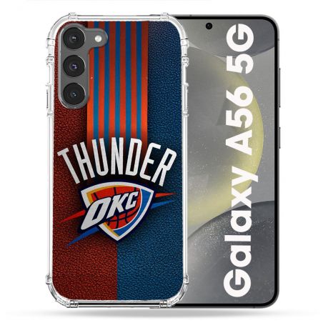 Coque Renforcée Pour Samsung Galaxy A56 5G Basket Oklahoma City Thunder