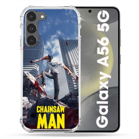 Coque Renforcée Pour Samsung Galaxy A56 5G Manga Chainsaw Man Denji