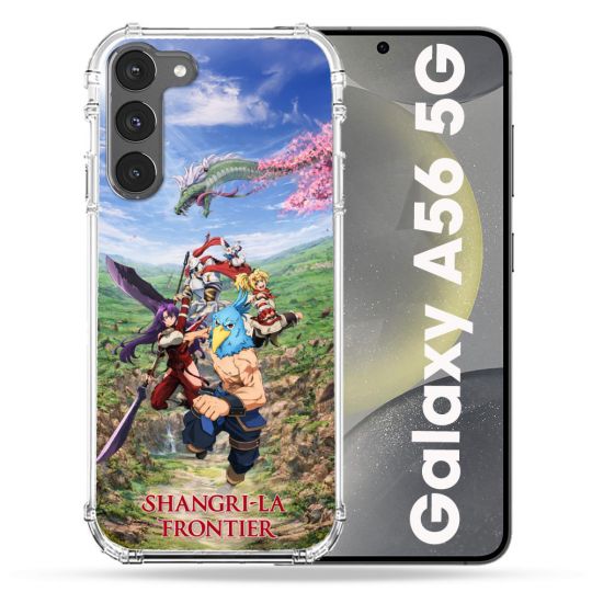 Coque Renforcée Pour Samsung Galaxy A56 5G Manga Shangri La Frontier Affiche