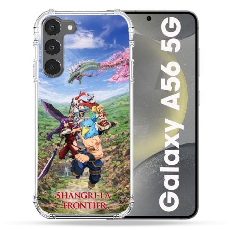 Coque Renforcée Pour Samsung Galaxy A56 5G Manga Shangri La Frontier Affiche