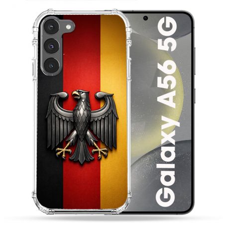Coque Renforcée Pour Samsung Galaxy A56 5G Voyage Drapeau Allemagne