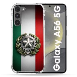 Coque Renforcée Pour Samsung Galaxy A56 5G Voyage Drapeau Italie