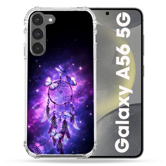 Coque Renforcée Pour Samsung Galaxy A56 5G Zen Attrape Reve Papillon 2026