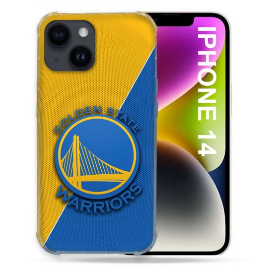 Coque Renforcée Pour Iphone 14 Basket Golden State Warriors
