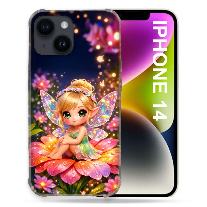 Coque Renforcée Pour Iphone 14 Fantastique Fee Kawaii