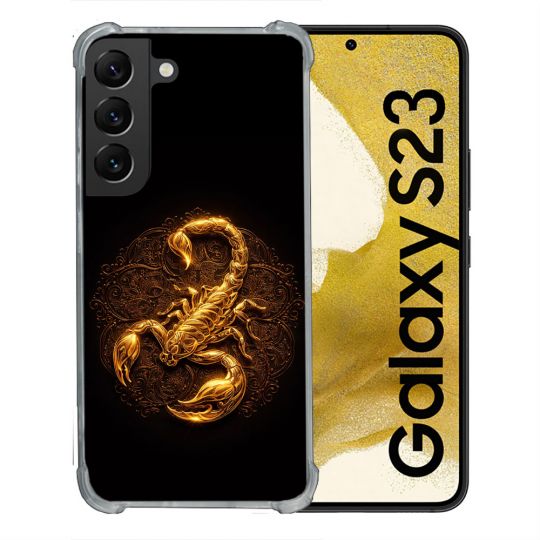 Coque Renforcée Pour Samsung Galaxy S23 Animal Scorpion Fresque 2026