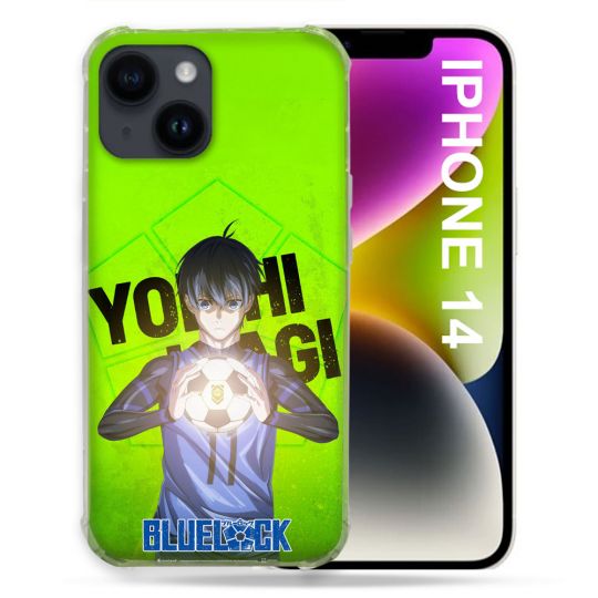 Coque Renforcée Pour Iphone 14 Manga Blue Lock Yoichi Isagi