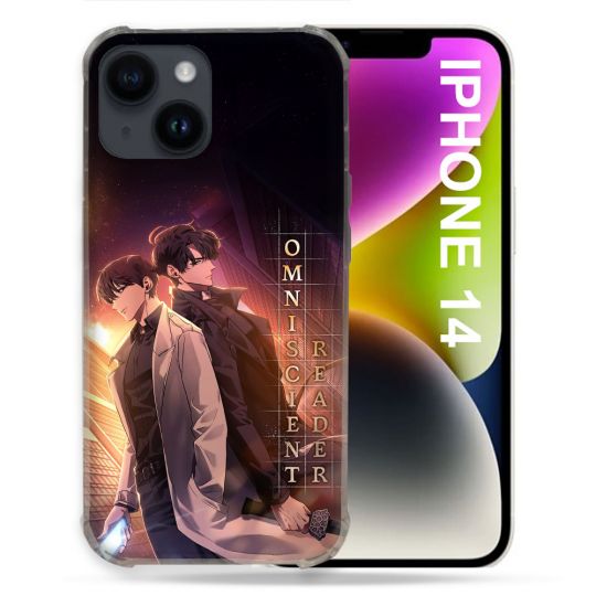 Coque Renforcée Pour Iphone 14 Manga Lecteur Omniscient Affiche