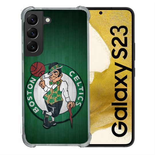 Coque Renforcée Pour Samsung Galaxy S23 Basket Boston Celtics