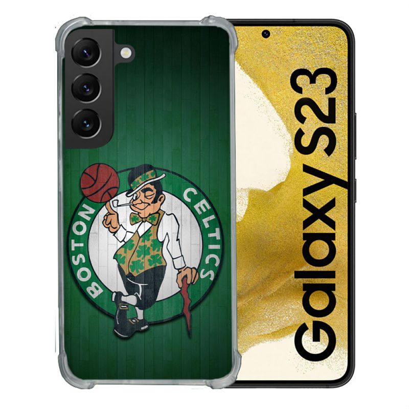 Coque Renforcée Pour Samsung Galaxy S23 Basket Boston Celtics