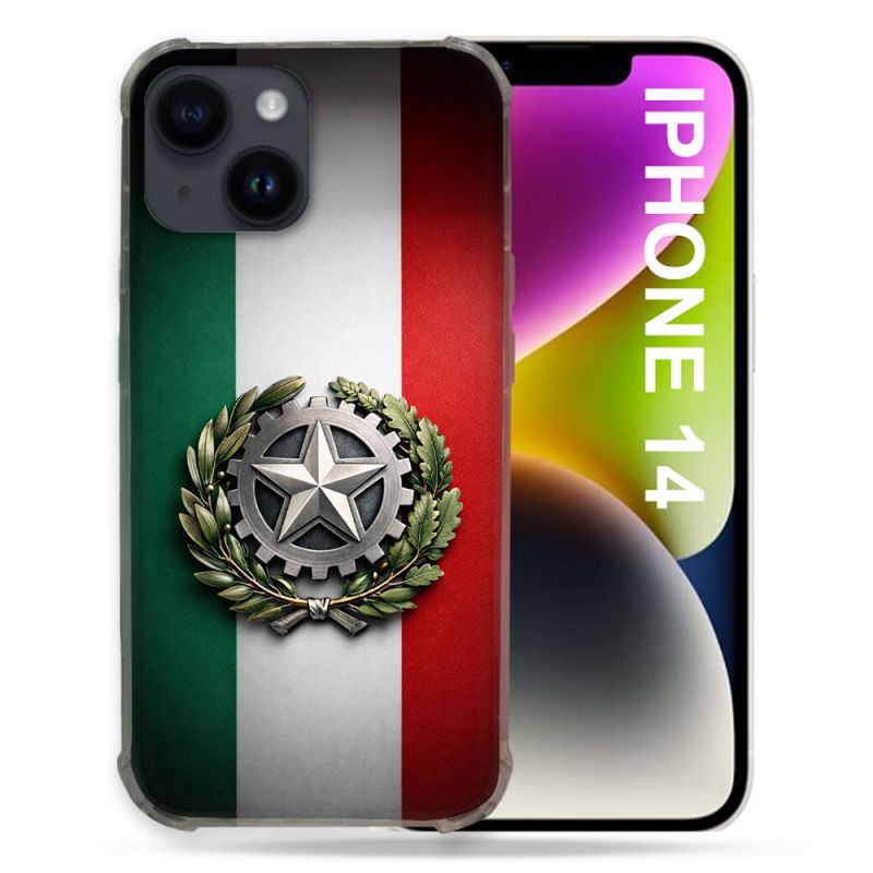 Coque Renforcée Pour Iphone 14 Voyage Drapeau Italie
