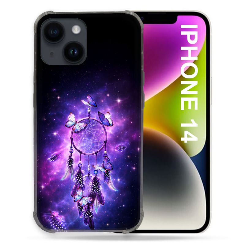 Coque Renforcée Pour Iphone 14 Zen Attrape Reve Papillon 2026