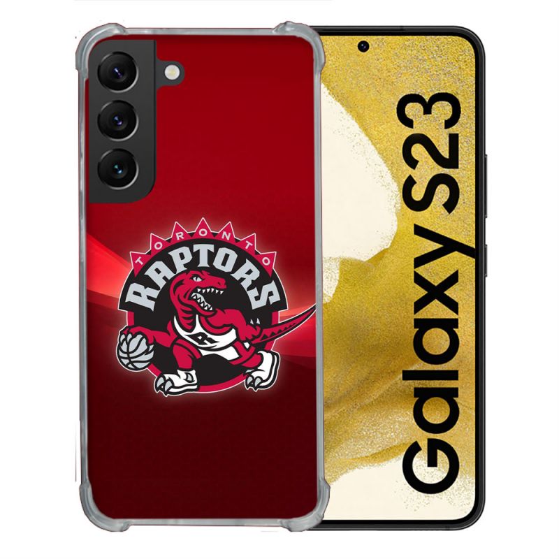 Coque Renforcée Pour Samsung Galaxy S23 Basket Toronto Raptors