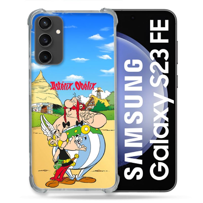 Coque Renforcée Pour Samsung Galaxy S23 FE Astérix Obélix Color