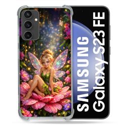 Coque Renforcée Pour Samsung Galaxy S23 FE Fantastique Fee Fleur