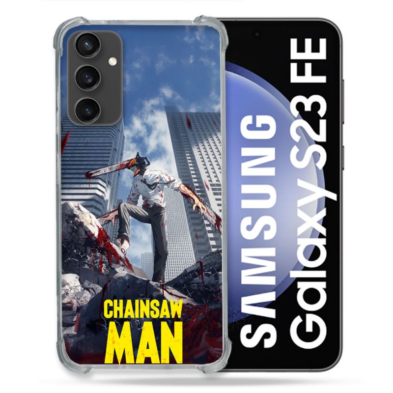 Coque Renforcée Pour Samsung Galaxy S23 FE Manga Chainsaw Man Denji