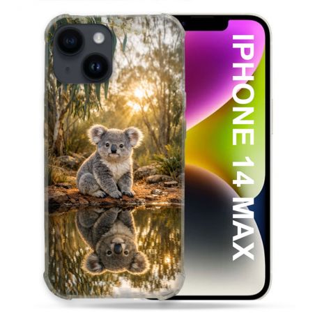 Coque Renforcée Pour Iphone 14 Plus Animal Koala Reflet