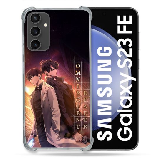 Coque Renforcée Pour Samsung Galaxy S23 FE Manga Lecteur Omniscient Affiche