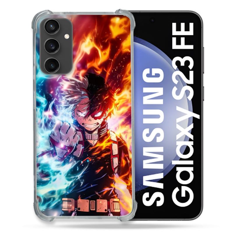 Coque Renforcée Pour Samsung Galaxy S23 FE Manga My Hero Academia Shoto Portrait