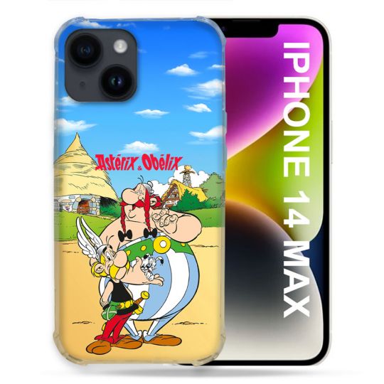 Coque Renforcée Pour Iphone 14 Plus Astérix Obélix Color
