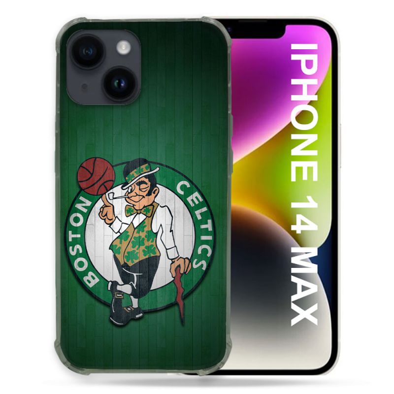 Coque Renforcée Pour Iphone 14 Plus Basket Boston Celtics
