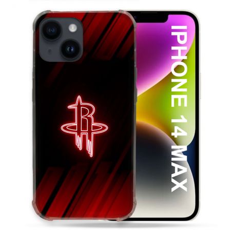 Coque Renforcée Pour Iphone 14 Plus Basket Houston Rockets