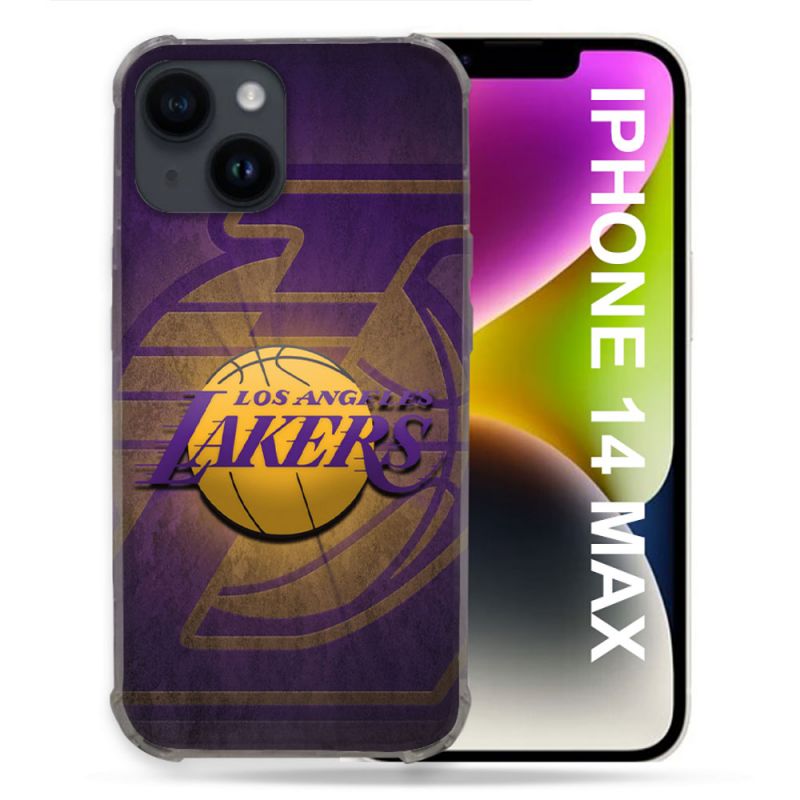 Coque Renforcée Pour Iphone 14 Plus Basket Los Angeles Lakers