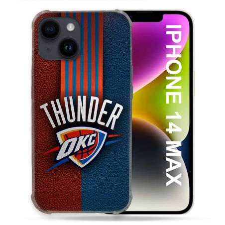 Coque Renforcée Pour Iphone 14 Plus Basket Oklahoma City Thunder