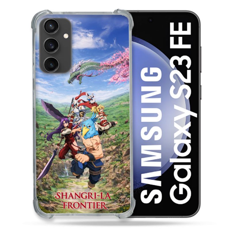 Coque Renforcée Pour Samsung Galaxy S23 FE Manga Shangri La Frontier Affiche
