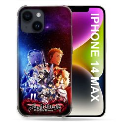 Coque Renforcée Pour Iphone 14 Plus Manga Black Clover Affiche