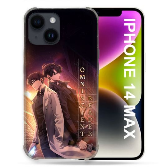 Coque Renforcée Pour Iphone 14 Plus Manga Lecteur Omniscient Affiche