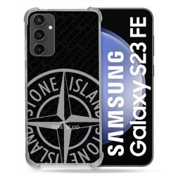 Coque Renforcée Pour Samsung Galaxy S23 FE Stone Island Gris
