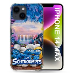 Coque Renforcée Pour Iphone 14 Plus Schtroumpfs Forêt