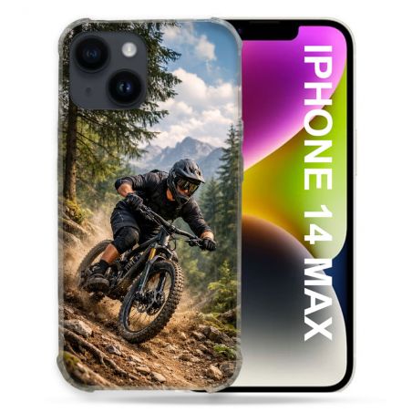 Coque Renforcée Pour Iphone 14 Plus Sport VTT Montagne