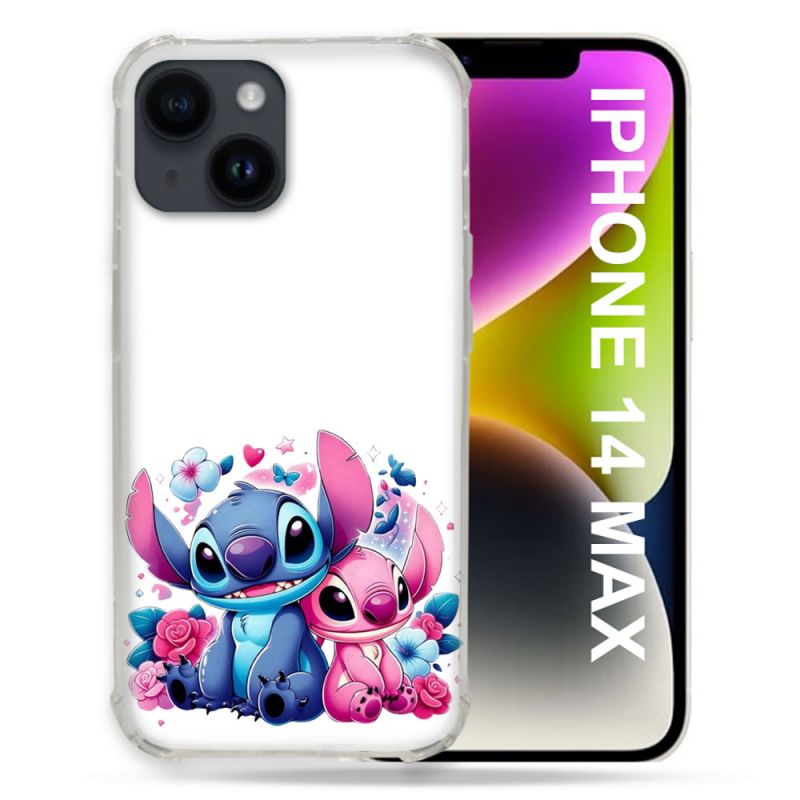 Coque Renforcée Pour Iphone 14 Plus Stitch Love