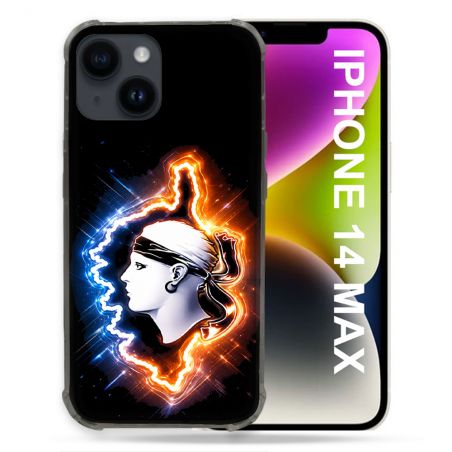 Coque Renforcée Pour Iphone 14 Plus Voyage Corse Brillante