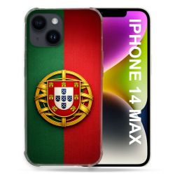 Coque Renforcée Pour Iphone 14 Plus Voyage Drapeau Portugal