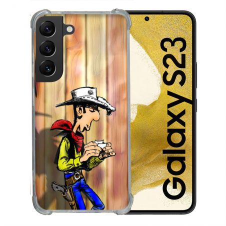 Coque Renforcée Pour Samsung Galaxy S23 Lucky Luke