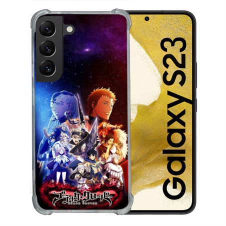 Coque Renforcée Pour Samsung Galaxy S23 Manga Black Clover Affiche