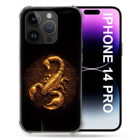Coque Renforcée Pour Iphone 14 Pro Animal Scorpion Fresque 2026