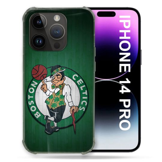 Coque Renforcée Pour Iphone 14 Pro Basket Boston Celtics