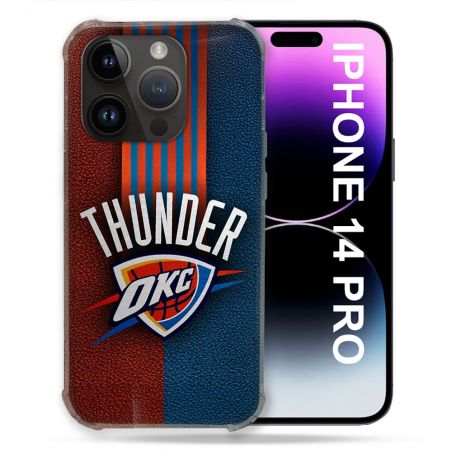 Coque Renforcée Pour Iphone 14 Pro Basket Oklahoma City Thunder