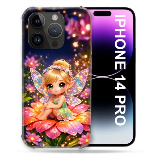 Coque Renforcée Pour Iphone 14 Pro Fantastique Fee Kawaii