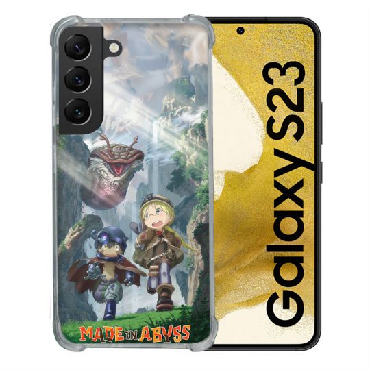 Coque Renforcée Pour Samsung Galaxy S23 Manga Made In Abyss Affiche
