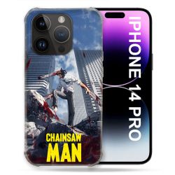 Coque Renforcée Pour Iphone 14 Pro Manga Chainsaw Man Denji