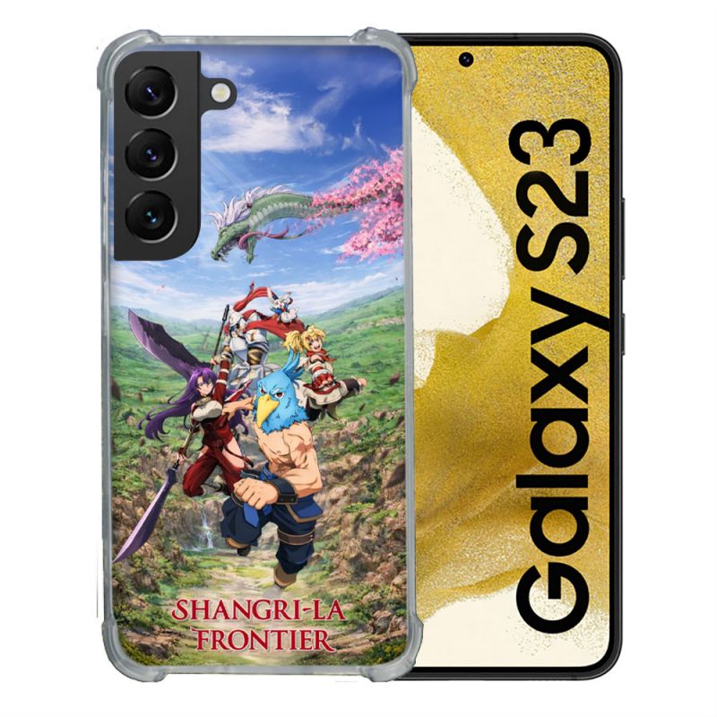 Coque Renforcée Pour Samsung Galaxy S23 Manga Shangri La Frontier Affiche