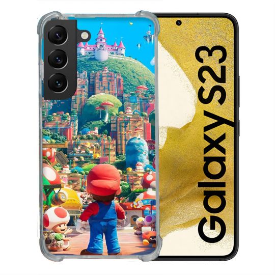 Coque Renforcée Pour Samsung Galaxy S23 Nintendo World
