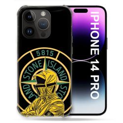Coque Renforcée Pour Iphone 14 Pro Stone Island Color